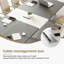 Table de conférence moderne et ergonomique pour une collaboration d'équipe