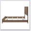 Simple Classic 1Pc Bed Panel Headboard Walnut / Chestnut Brown Bedroom Furniture Wooden-599629762
