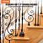 VEVOR Aluminum Alloy Baluster Shoes Stair Flat Shoe with Screw Holes for 1/2 Inch
