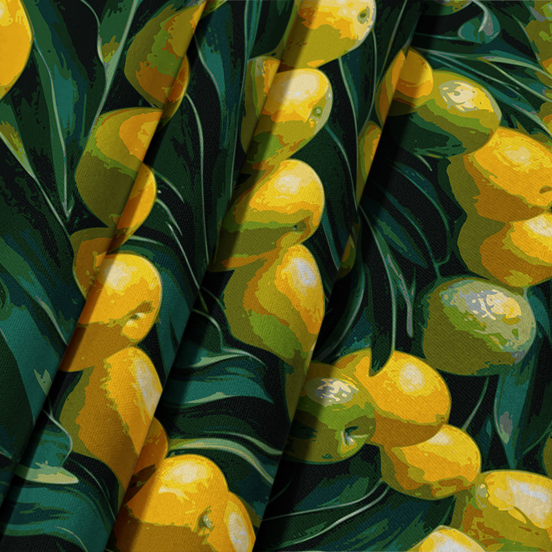 Tapisserie murale Fruit Limequat, 26 po x 36 po