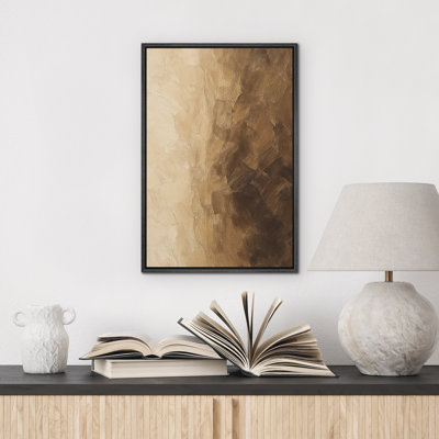 Framed Canvas Wall Art Abstract Painting Print for Modern Home Decor