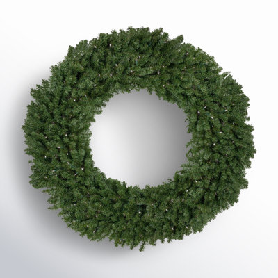 60" Pre-Lit Pine Wreath