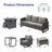 Naresa 9-Piece Outdoor Sofa Set, Wicker Patio Furniture Set, All-Weather PE Wicker-961282459
