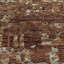 Brown Nu Vibrant Modern Tibetan Silk Rug - 8' x 9'11"