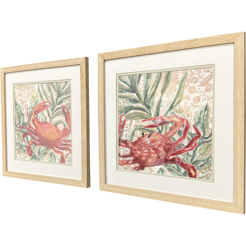 Crabby Crab Framed Art