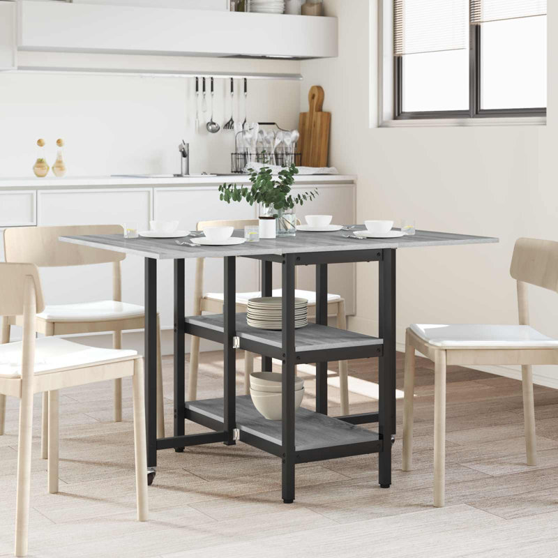Extendable Dining Table, Grey Sonoma