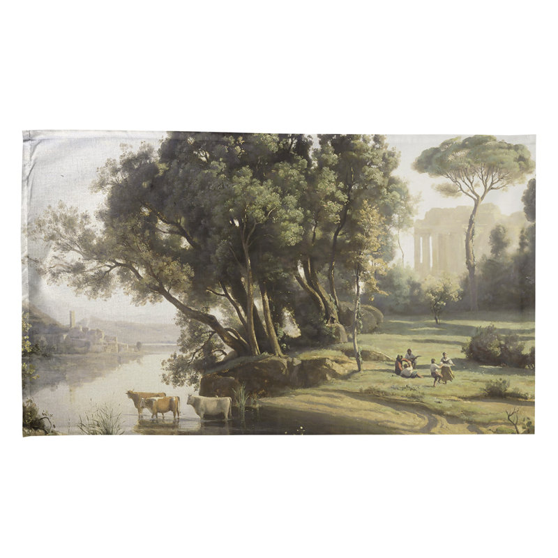 Tea Towel Kitchen Towel, Poly Twill