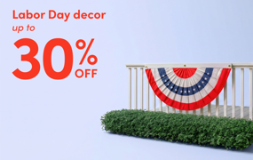 Labor Day decor clearance