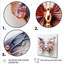 «Blue and Pink Crystal Butterfly II», art mural papillon-378485867-378485857