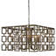 San Diego 8 - Light Lantern Rectangle Chandelier