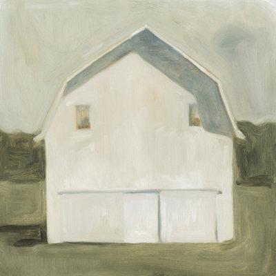 "Serene Barn VI" by Emma Scarvey Modern Farmhouse Landscape Graphic Art 
