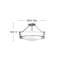 Plafonnier semi-encastré 3 lumières Hathaway-1512862321-1512862322-1512862327