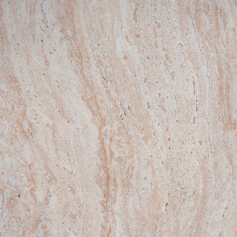 Table d'appoint polyvalente en béton léger avec finition en travertin élégant pour une utilisation intérieure et extérieure