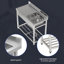 Yoan Stainless Steel One Compartment Commercial Sink with Left Drainboard
