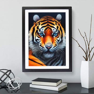 Fearless Tiger - Single Picture Frame Print