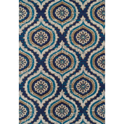Tapis bleu marine Charney