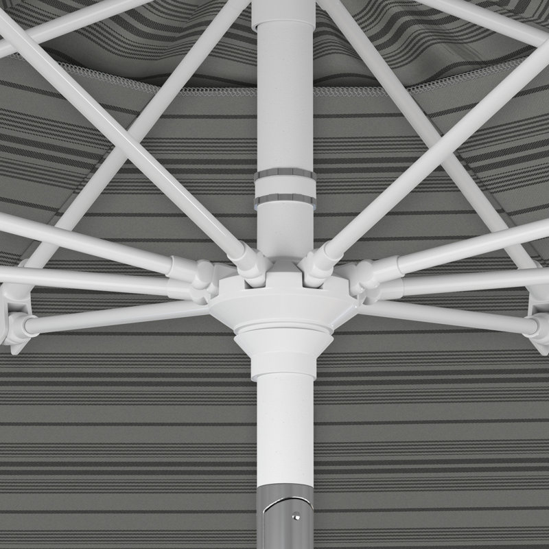 Parasol de marché 9 pi Santana Praneeth, Acier Welfleet Outdura®