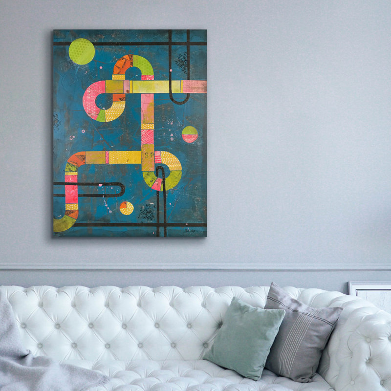 Toile épique Graffiti «The Art Of Play 1» par Bebe Keith, 40 po x 54 po, H 54 po x l 40 po