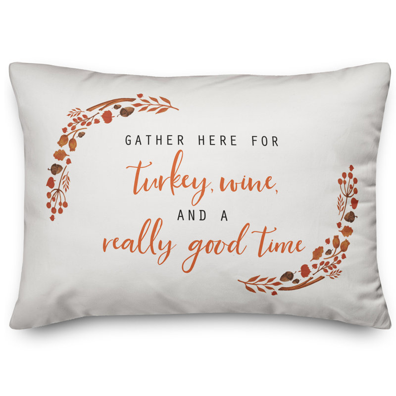 Floral Throw Pillow