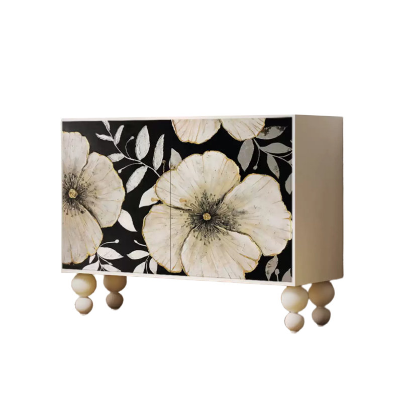 Entrance Cabinet Side Cabinet Accent Cabinet, White