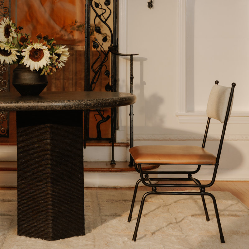 Sartoria Dining Table Black Granite, Black Granite