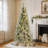 Artificial Hinged Christmas Tree With LED Lights