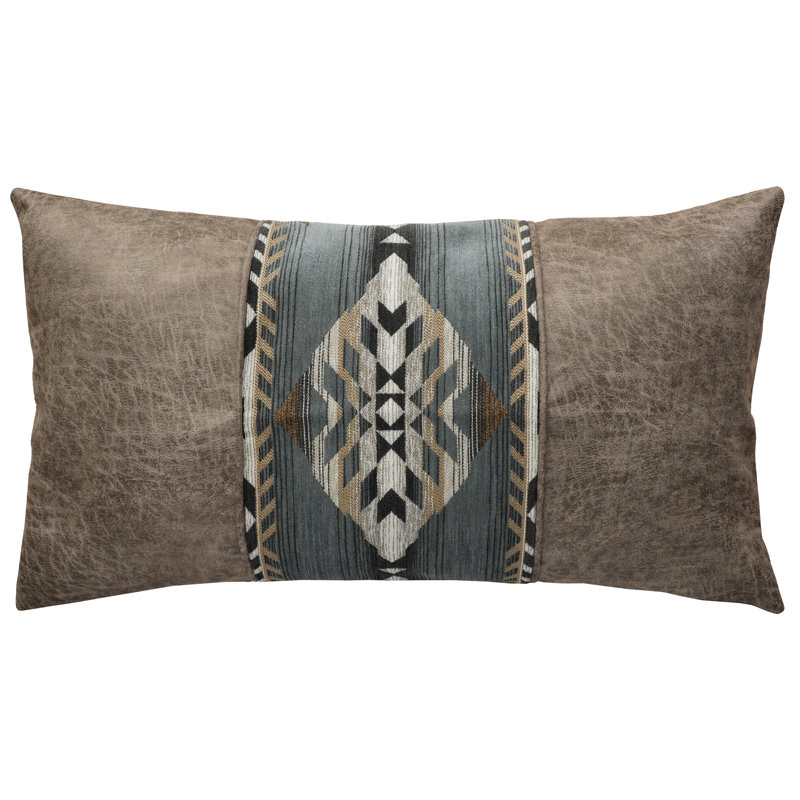 Housse de taie décorative Wooded River Spearhead Dusk - très grand 20 x 36, Très grand lit