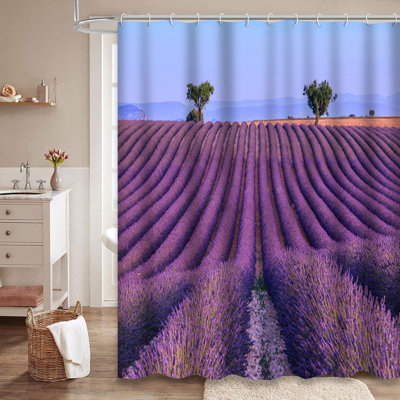 Rideau de douche avec 12 crochets France