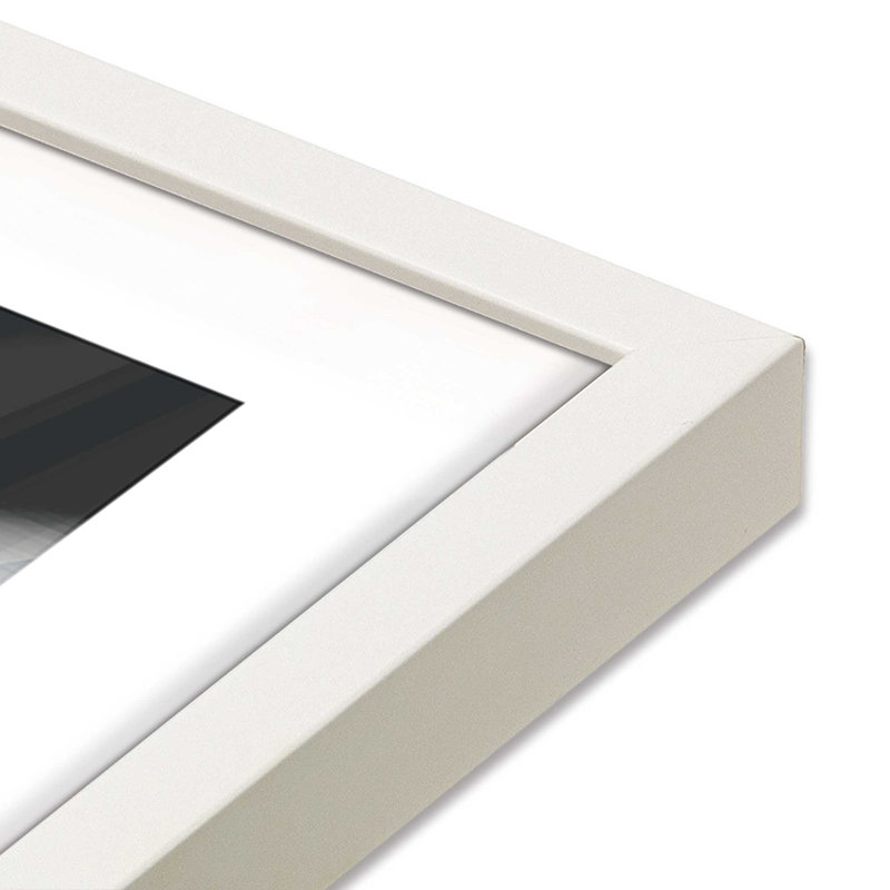 Impression de marées fantomatiques, Blanc opaque, H 12 po x l 15 po