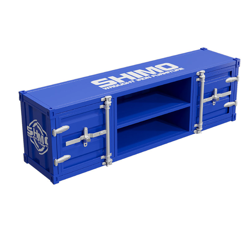 Crédence de rangement 59,05 po, Bleu