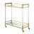 Carolina Acrylic/Glass Bar Cart