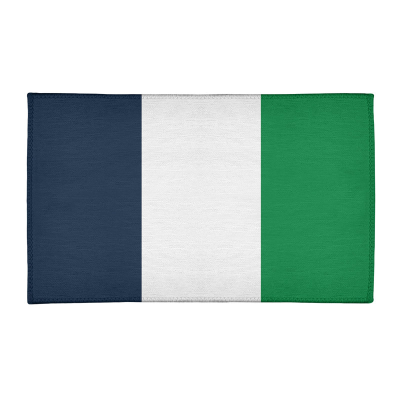 Tapis bleu/vert, Rectangle 2 pi x 3 pi