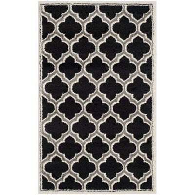 Kimbrough Geometric Hand Woven Indoor / Outdoor Area Rug