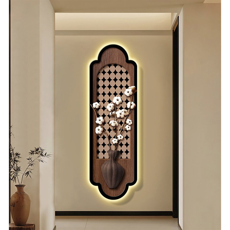Art mural français rétro français sans cadre, H 39,37 po x l 12,99 po x P 0,79 po