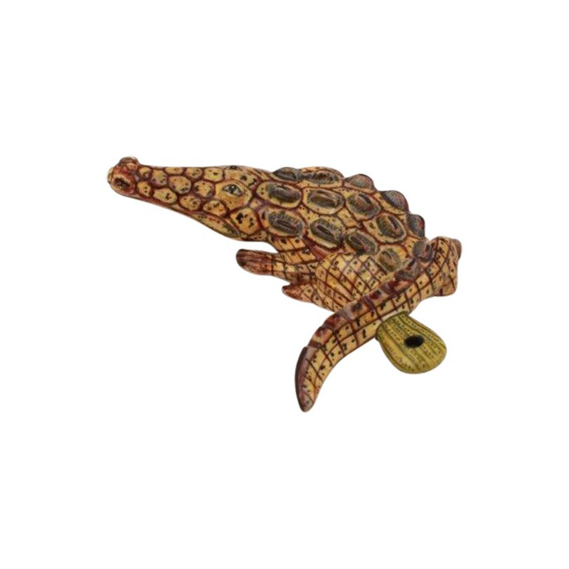 Ornement suspendu en forme de crocodile