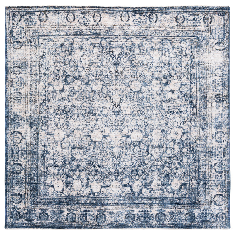 Currey Performance Southwestern Rug, Square 6'7"