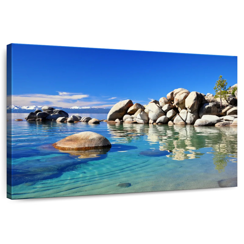 Alvord Peaceful Lake Tahoe, H 8 po x l 12 po