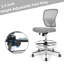 Fauteuil de bureau ergonomique et pivotant en filet Jonilda-695283984