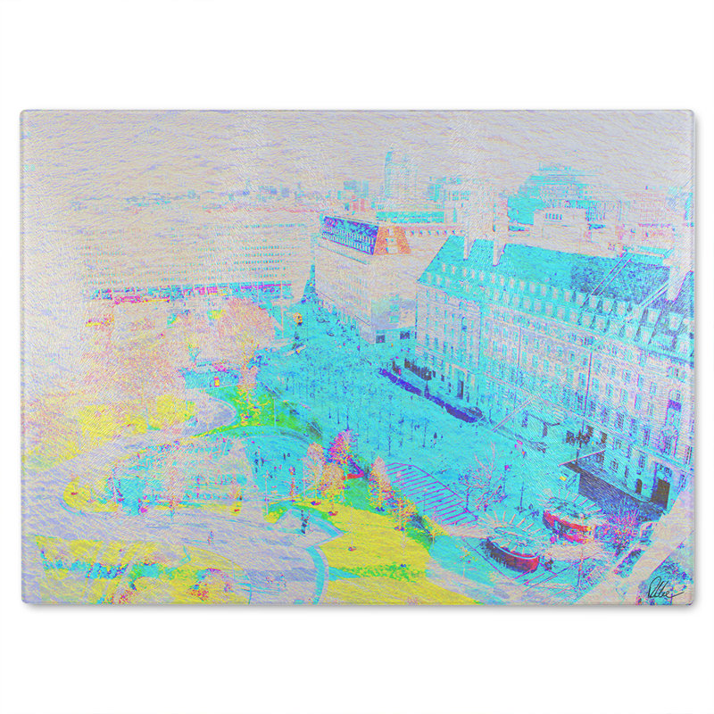 London Eye Park Glass Chopping Board