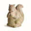 Doogal Squirrel Terracotta Garden Statue