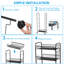 Chariot utilitaire roulant maille à 5 niveaux-45405102