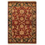 Hand-Knotted High-Quality Red and Blue Area Rug