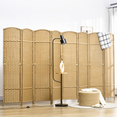 Paravent 8 panneaux pliable