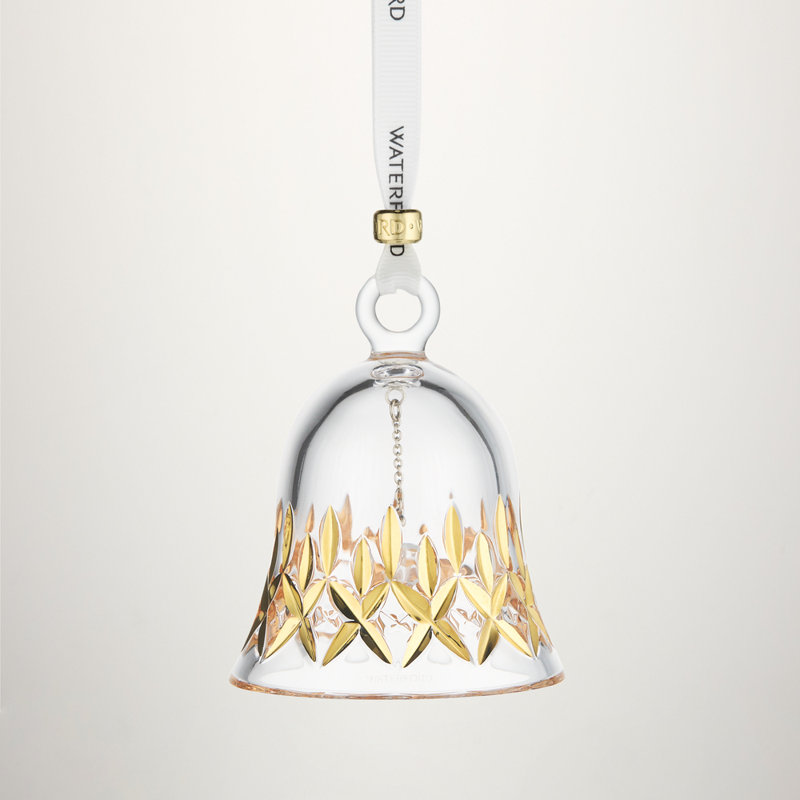 Lismore Bell Ornament Gilded