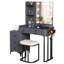 Makeup Vanity with 3 Lighting Colours-1556349593