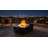 Adjustable Fire Pit Surround Tabletop Coated Steel UV-Resistant Fabric Thick Metal-129933544