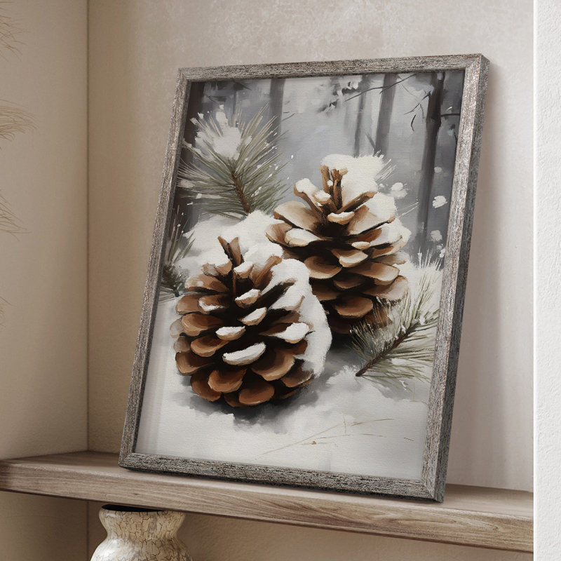Art des Fêtes de Noël - série 2 - CCXIX, reproduction encadrée - bois massif, H 30 po x l 24 po