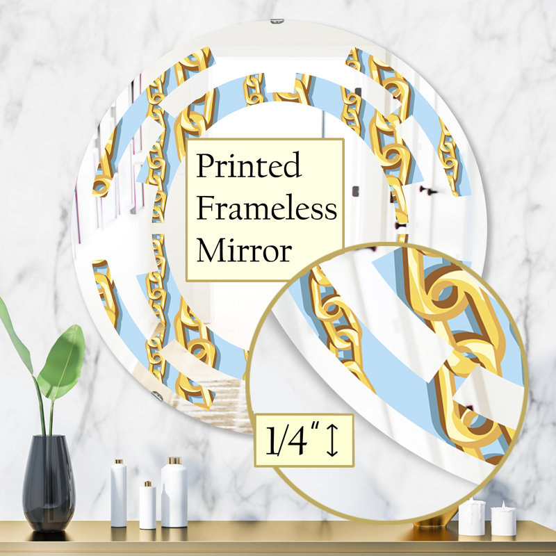 Miroir mural Space Frameless, H 31,5 po x l po