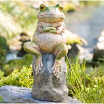 Thurston the Frog Garden Statue