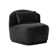 SORAYA SWIVEL ARMLESS CHAIR - SHADOW GREY